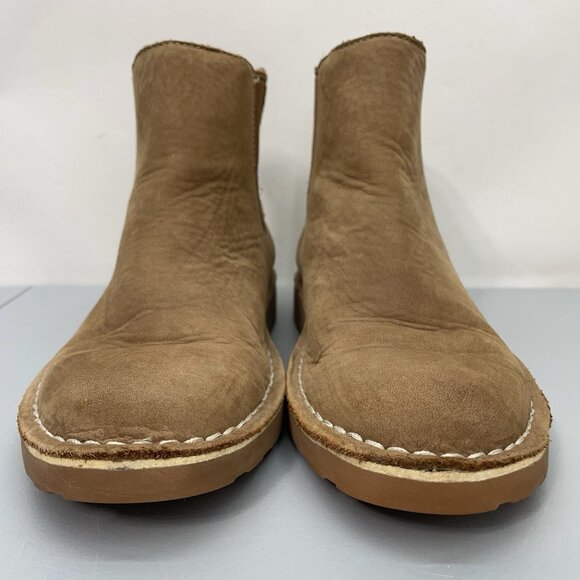 L.L. Bean Stonington Chelsea Ankle Boots Booties Leather Brown Womens 7 - Picture 3 of 13